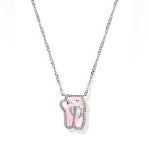 Kendra Scott Ballet Silver Short Pendant Necklace